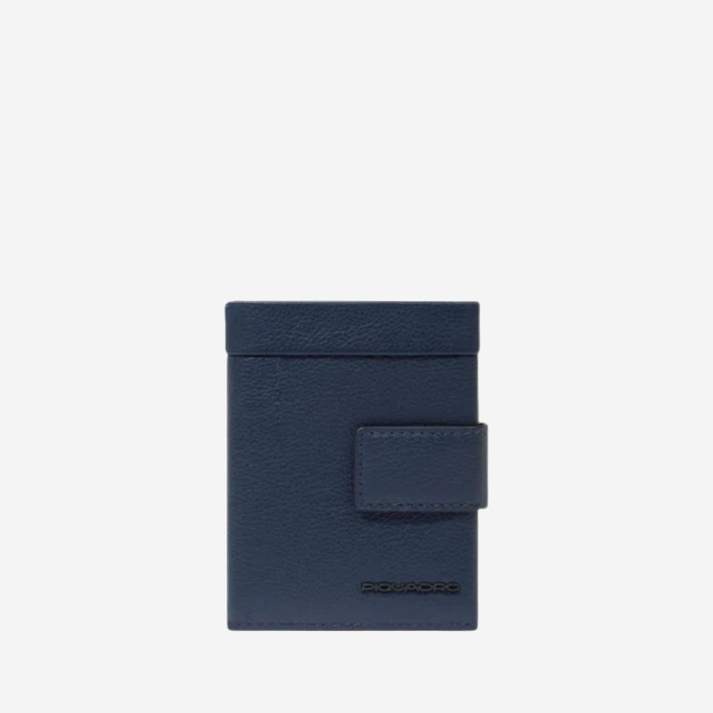 Piquadro - Portafoglio Uomo Compatto con Portamonete