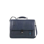 Piquadro - Cartella Porta Computer 15" Espandibile con Patta