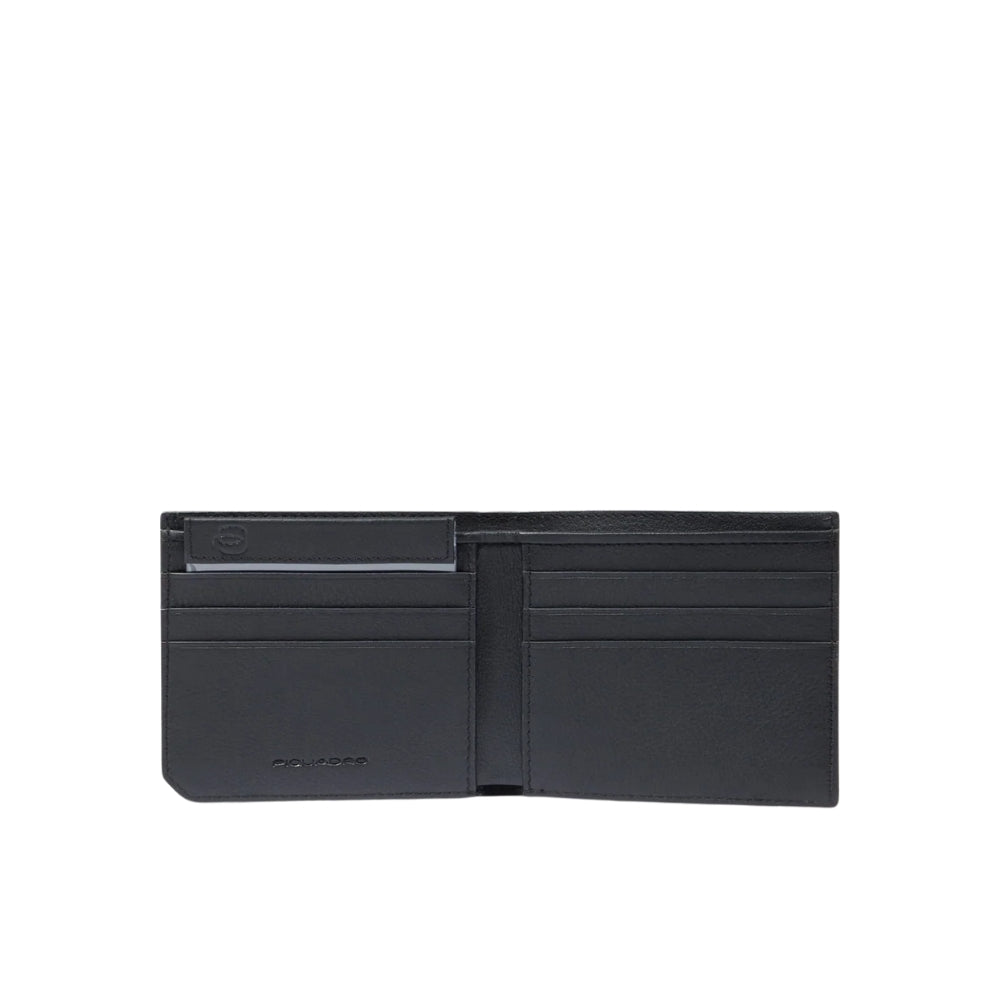 Piquadro - Portafogli Uomo in Pelle con Porta Documenti