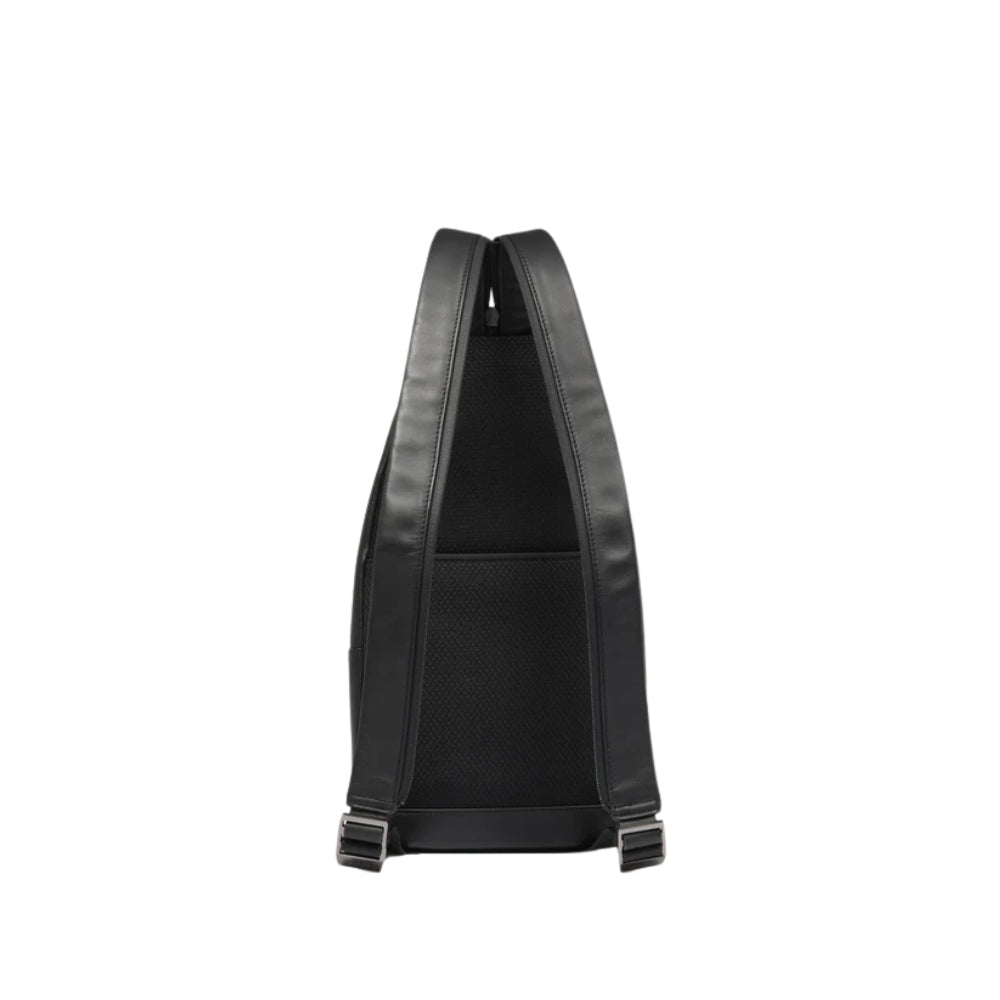 Piquadro - Zaino Monospalla Uomo in Pelle Porta Ipad