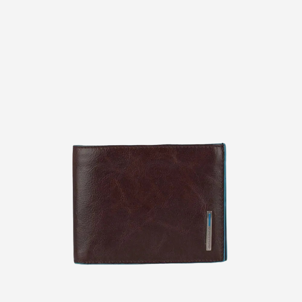 Piquadro - Portafoglio Uomo con Portamonete in Pelle