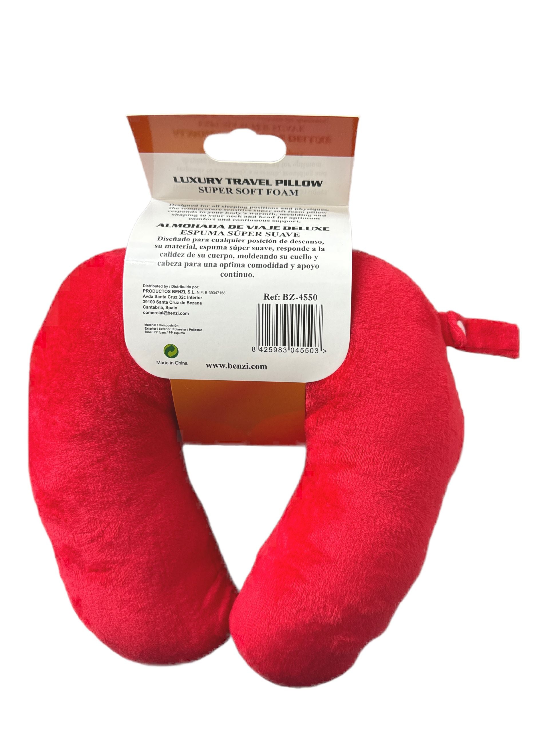 Benzi - Cuscino da Viaggio Luxury Super Foam