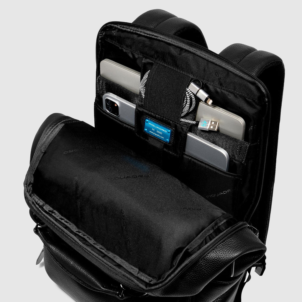 Piquadro - Zaino da Viaggio Porta Pc 14" Personalizzabile