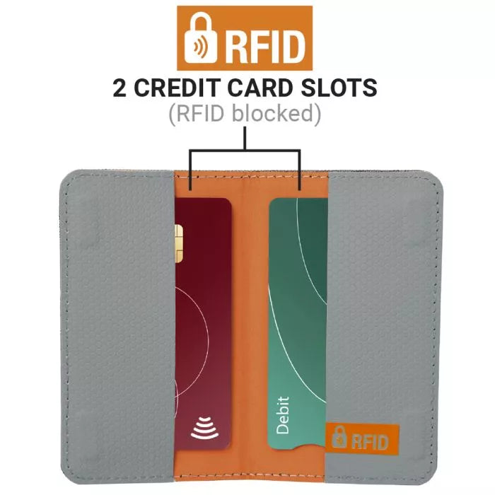 Go Travel - The Slip - Portafoglio Sottile con Protezione Rfid