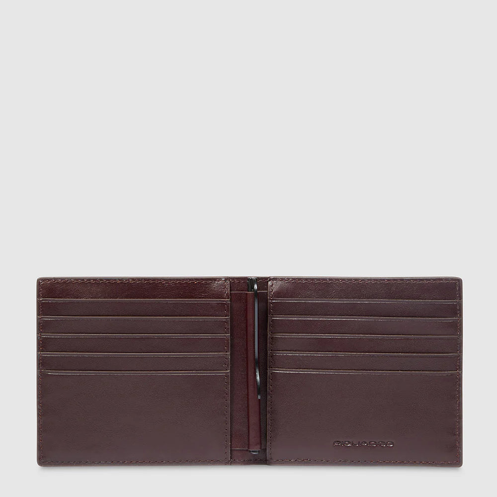 Piquadro - Portafoglio Uomo in Pelle con Ferma Banconote