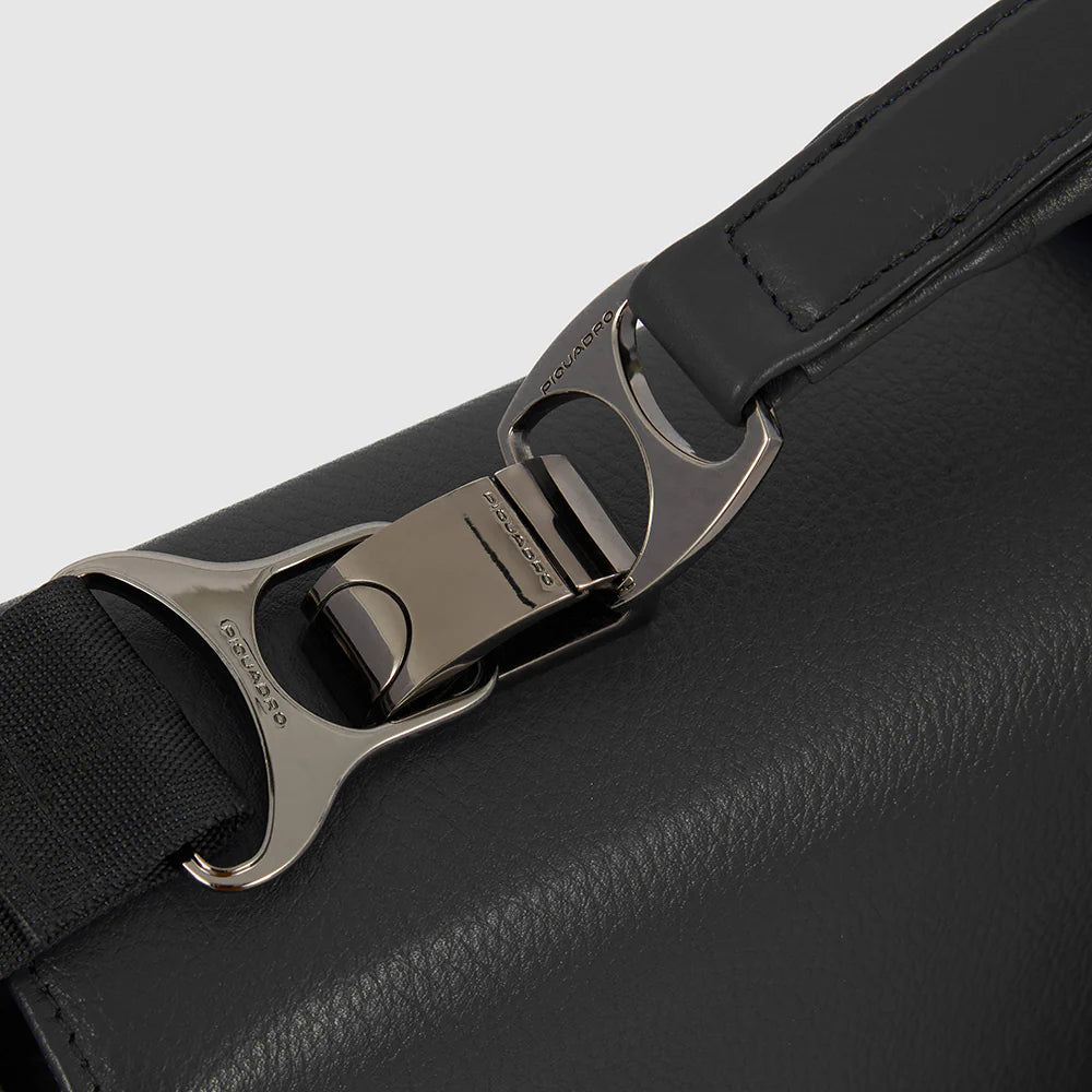 Piquadro - Ventiquattrore in Pelle Porta Pc 15.6" Espandibile