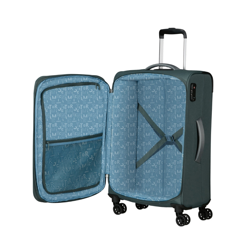 American Tourister - Pulsonic - Valigia Piccola in Tessuto