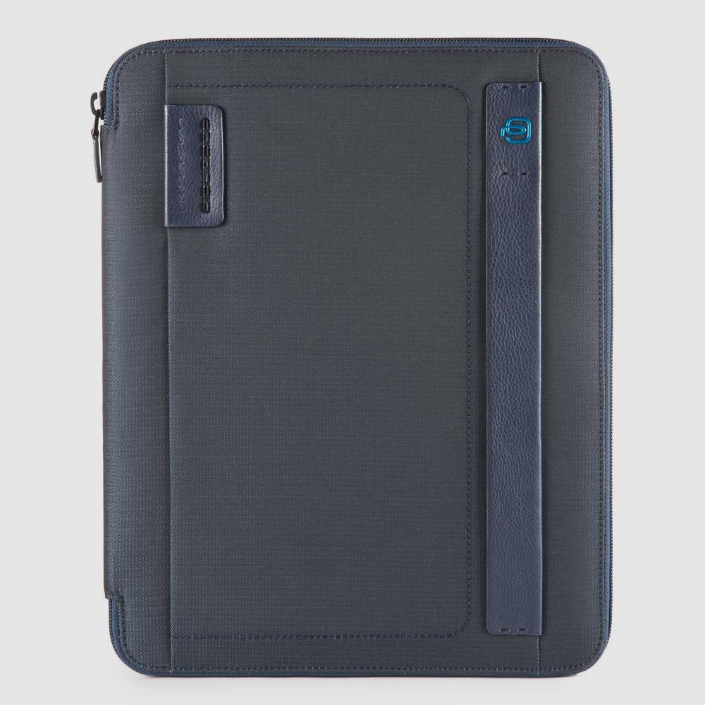 Piquadro - Portablocco Sottile Formato A4 con Chiusura a Zip