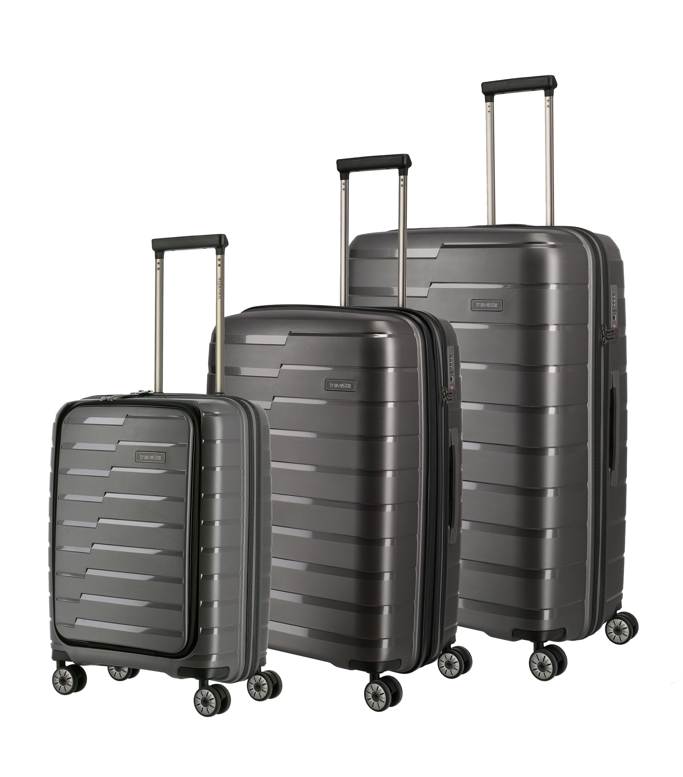 Travelite - Air Base - Set 3 Pezzi L/m/ S con Tasca Frontale