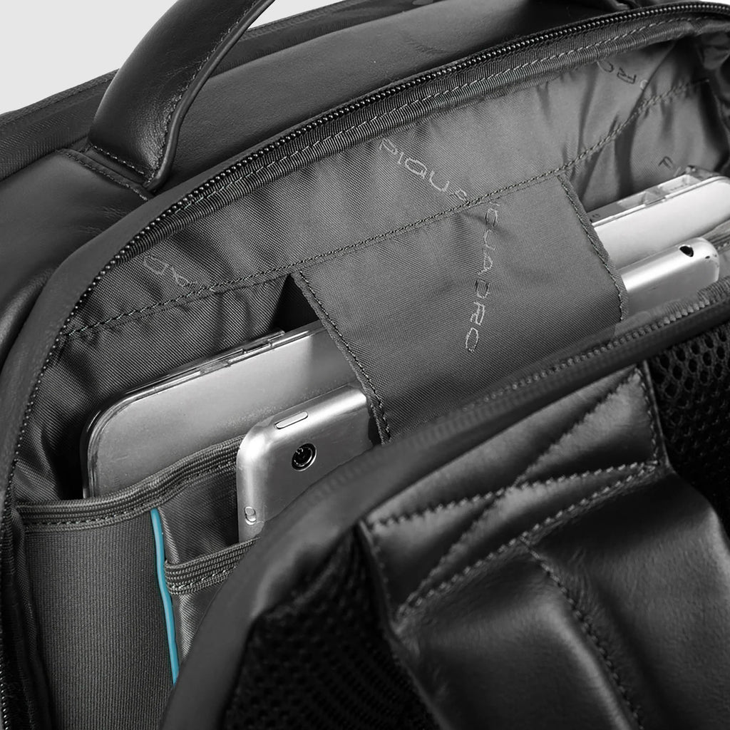 Piquadro - Zaino Uomo Porta Pc 15,6" con Cavo Antifurto
