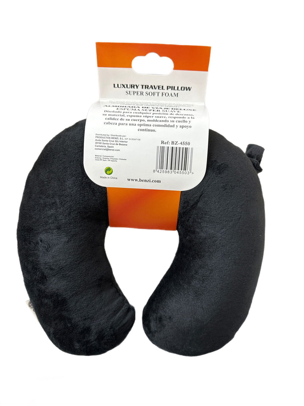 Benzi - Cuscino da Viaggio Luxury Super Foam