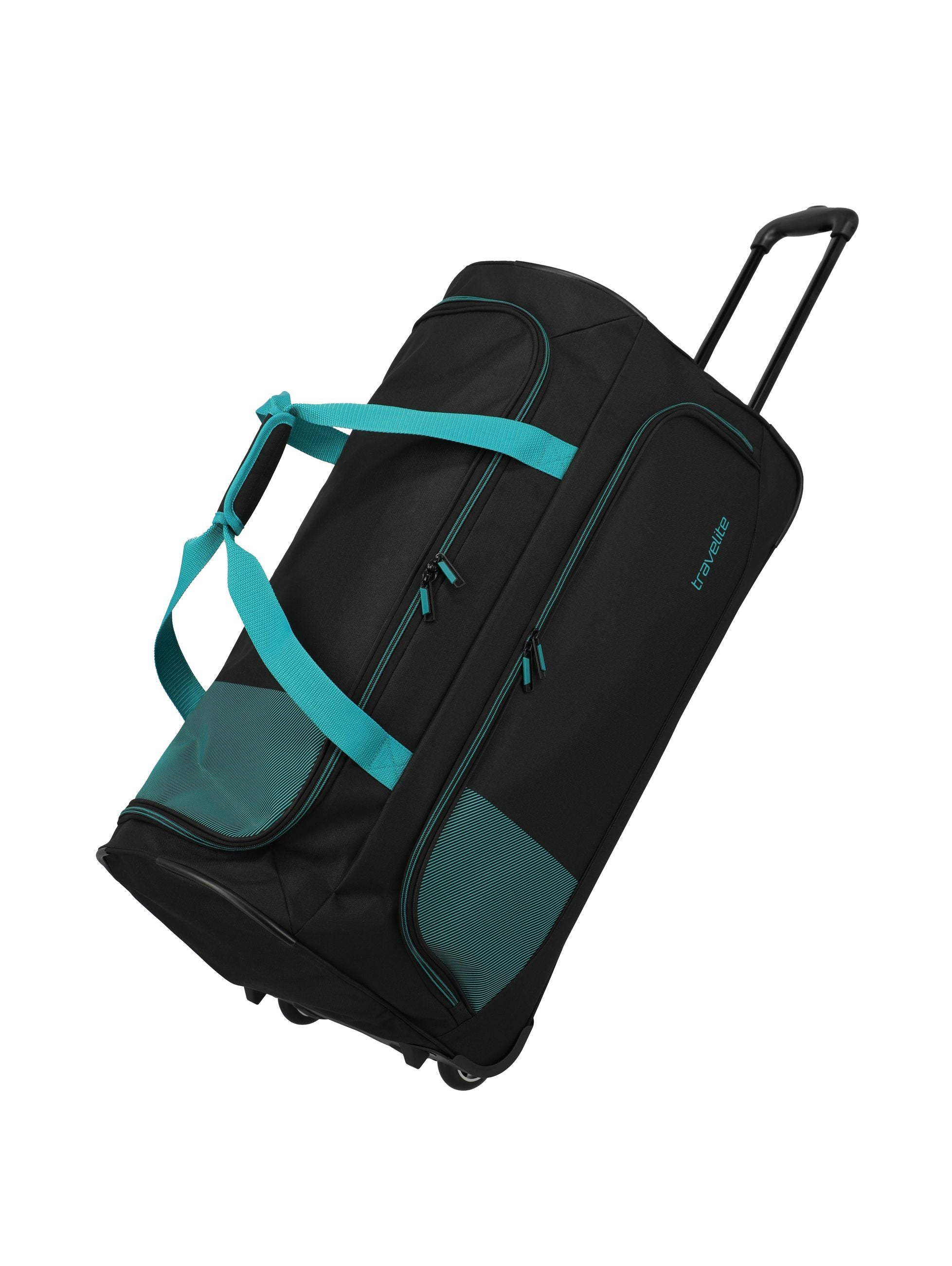 Travelite - Basics Fresh - Borsone Grande da Viaggio con 2 Ruote 77 Cm