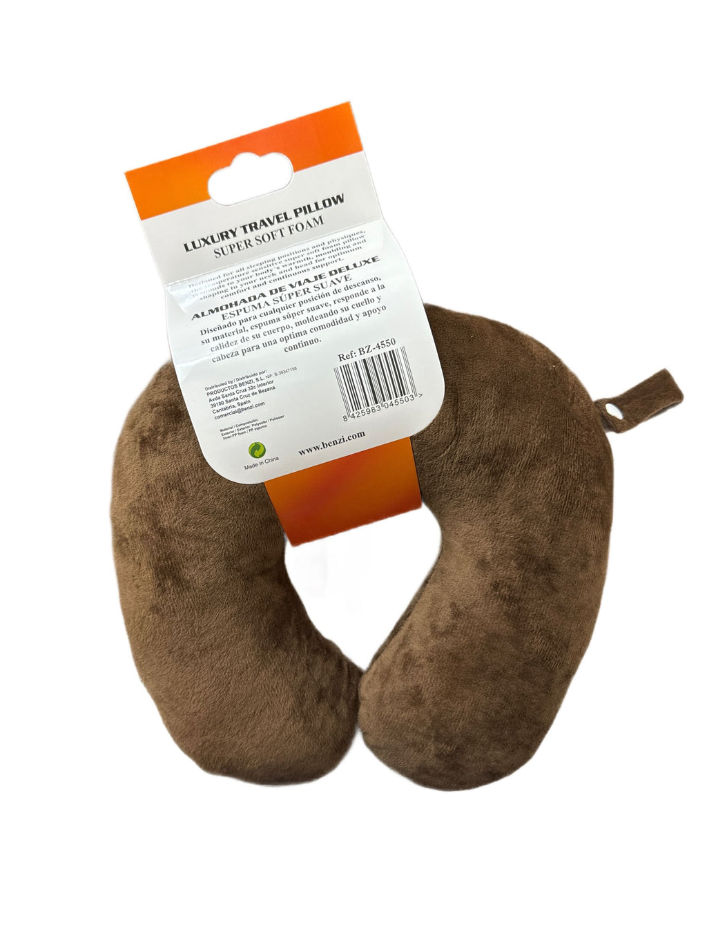 Benzi - Cuscino da Viaggio Luxury Super Foam