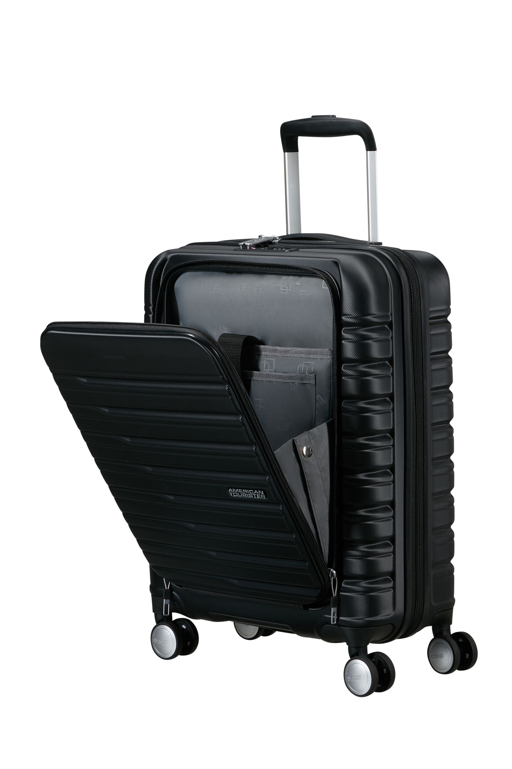 American Tourister - Flashline - Valigia Piccola Rigida Easy Access