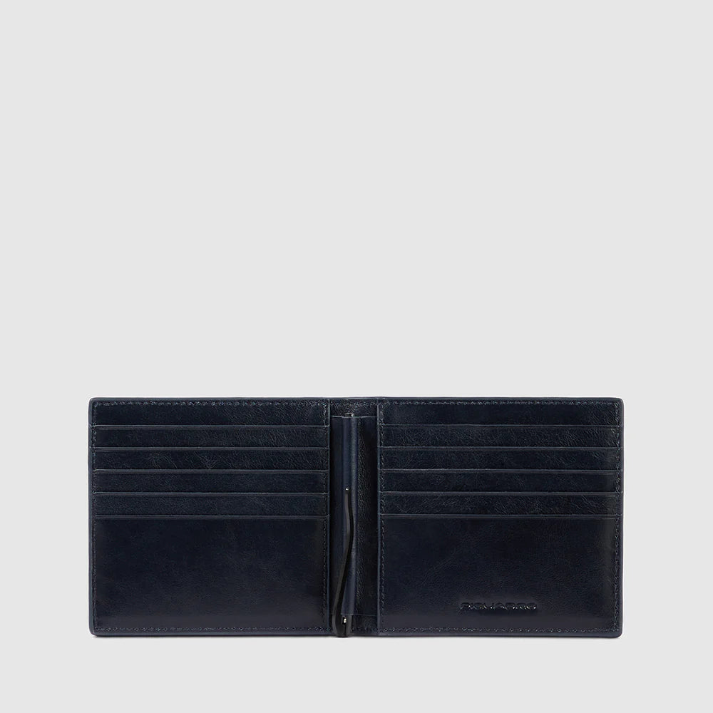 Piquadro - Portafoglio Uomo in Pelle con Ferma Banconote