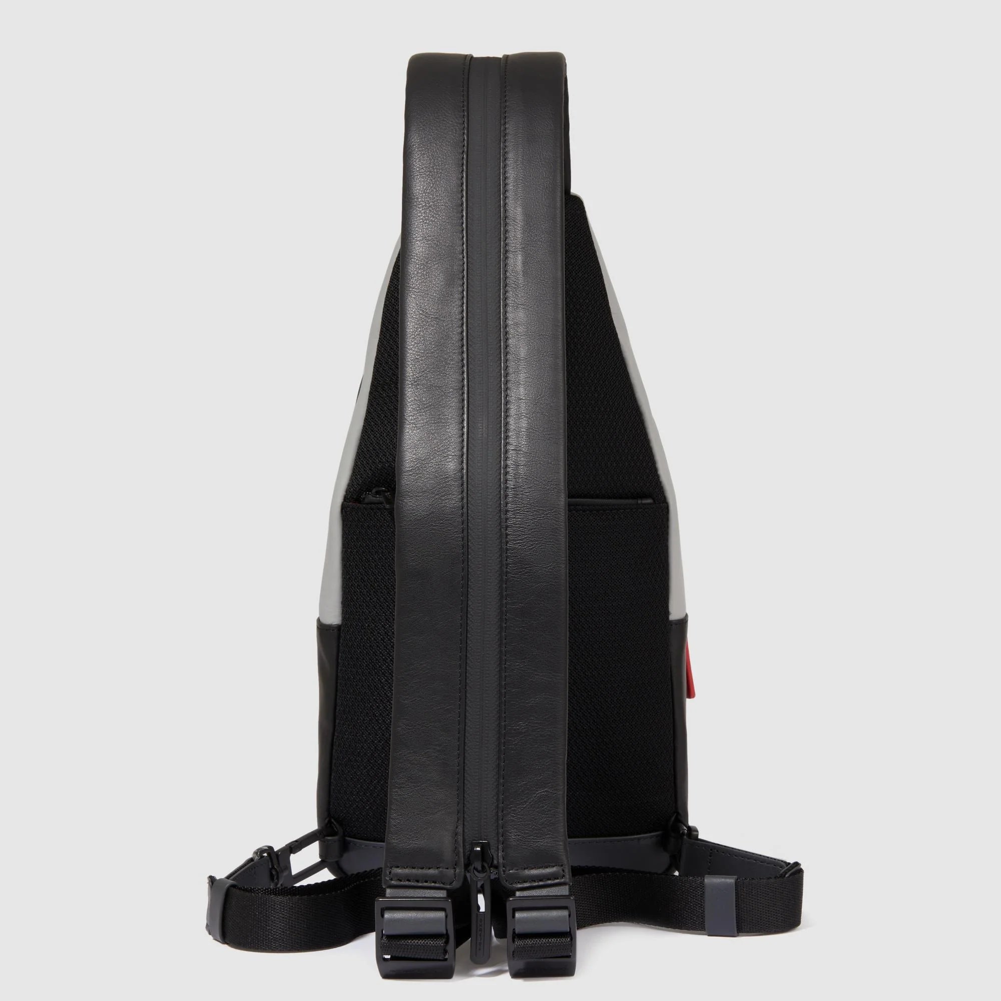 Piquadro - Zaino Monospalla Uomo in Pelle Porta Ipad