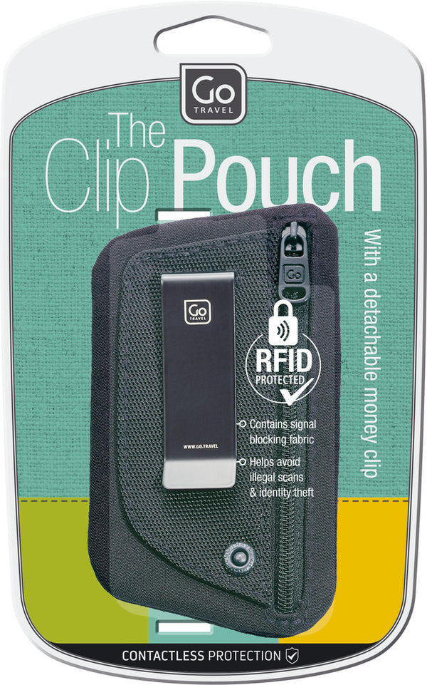 Go Travel - Clip Touch Porta Documenti Dotato di Protezione Rfid